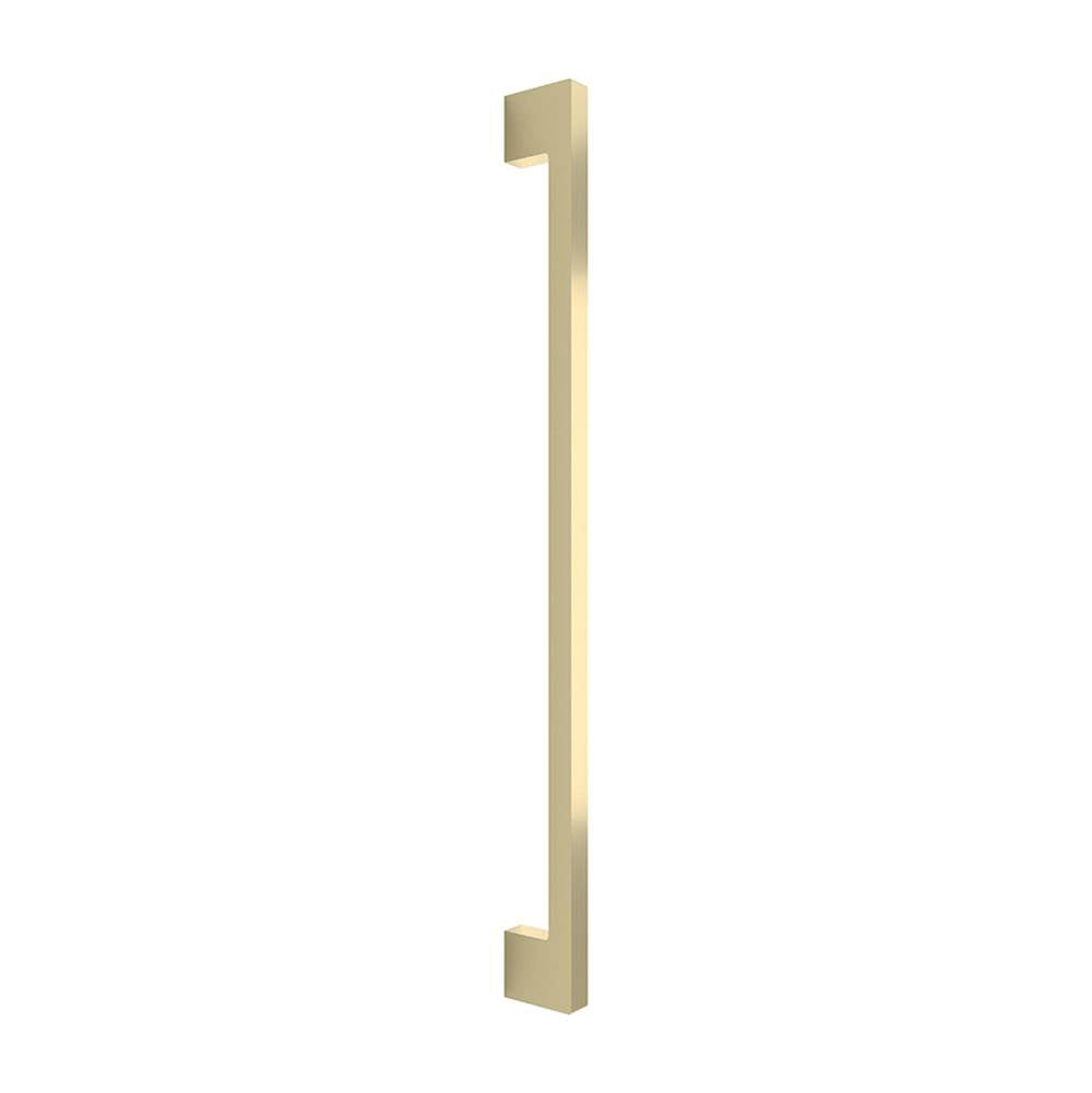 OMNIA - 18'' CC Door Pull US4 - Lacquered Satin Brass