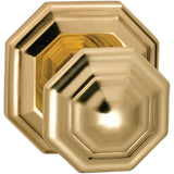 OMNIA - Privacy Set 234/134 with 013 US3 - Lacquered Polished Brass