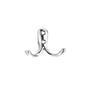 OMNIA - Double Hook 1-1/2'' X 3/4'' US3 - Lacquered Polished Brass