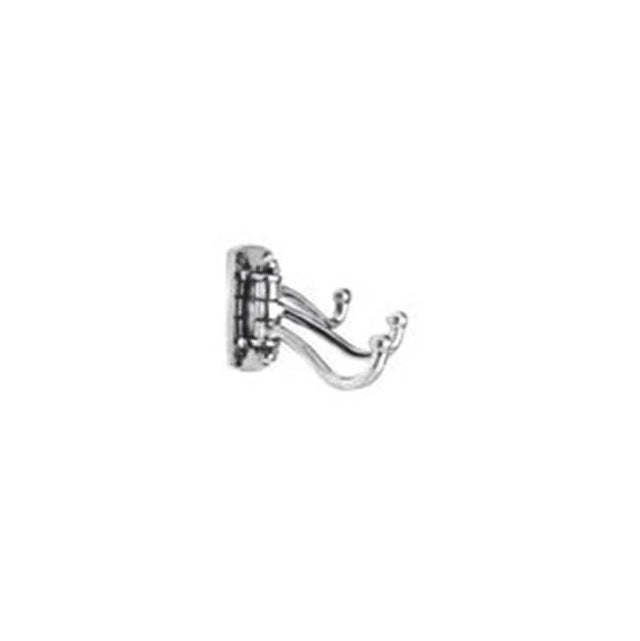 OMNIA - Triple Swivel Hook US3 D/O - Lacquered Polished Brass