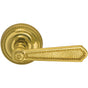 OMNIA - Passage Latchset 134Dr. Sb - Lacquered Shaded Bronze