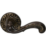 OMNIA - Passage Latchset 234/134 Sb - Lacquered Shaded Bronze