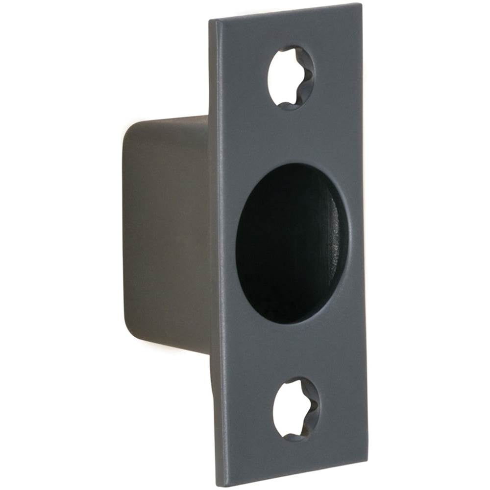 OMNIA - Finger Edge Pull 1''X2.25'' 10B - Black,Oil Rubbed,Lacquered