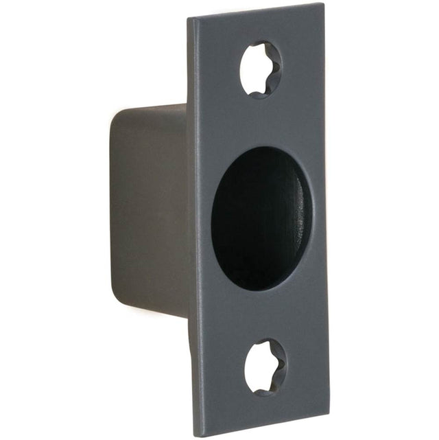 OMNIA - Finger Edge Pull 1''X2.25'' 10B - Black,Oil Rubbed,Lacquered
