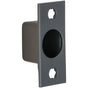 OMNIA - Finger Edge Pull 1''X2.25'' 10B - Black,Oil Rubbed,Lacquered