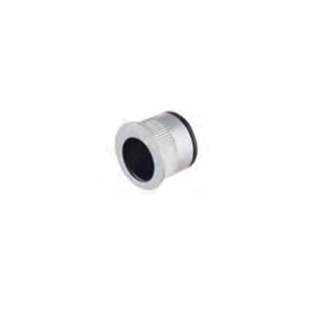 OMNIA - Round Door Edge Pull US32D - Satin Stainless Steel