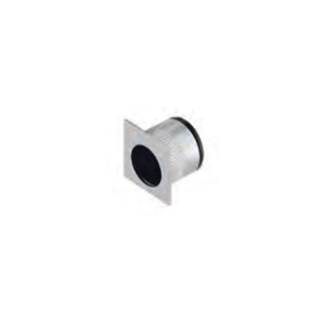 OMNIA - Square Door Edge Pull US32D - Satin Stainless Steel