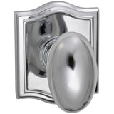OMNIA - Egg.Kn,Arch Rose,Priv. US26 - Polished Chrome Plated