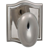 OMNIA - Egg.Kn,Arch Rose,Pass. US14 - Lacquered Polished Nickel Plated