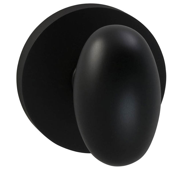 OMNIA - Egg.Kn,Mod.Rose, S.D. US10B - Lacquered Oil Rubbed Black
