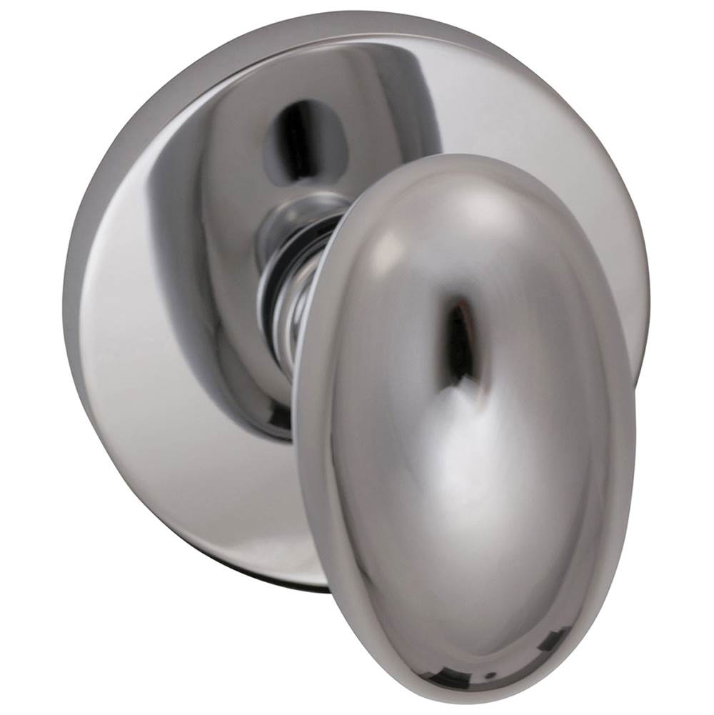 OMNIA - Egg.Kn,Mod.Rose, S.D. US26 - Polished Chrome Plated