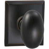 OMNIA - Egg.Kn,Rect Rose,Priv. Tb - Lacquered Tuscan Bronze
