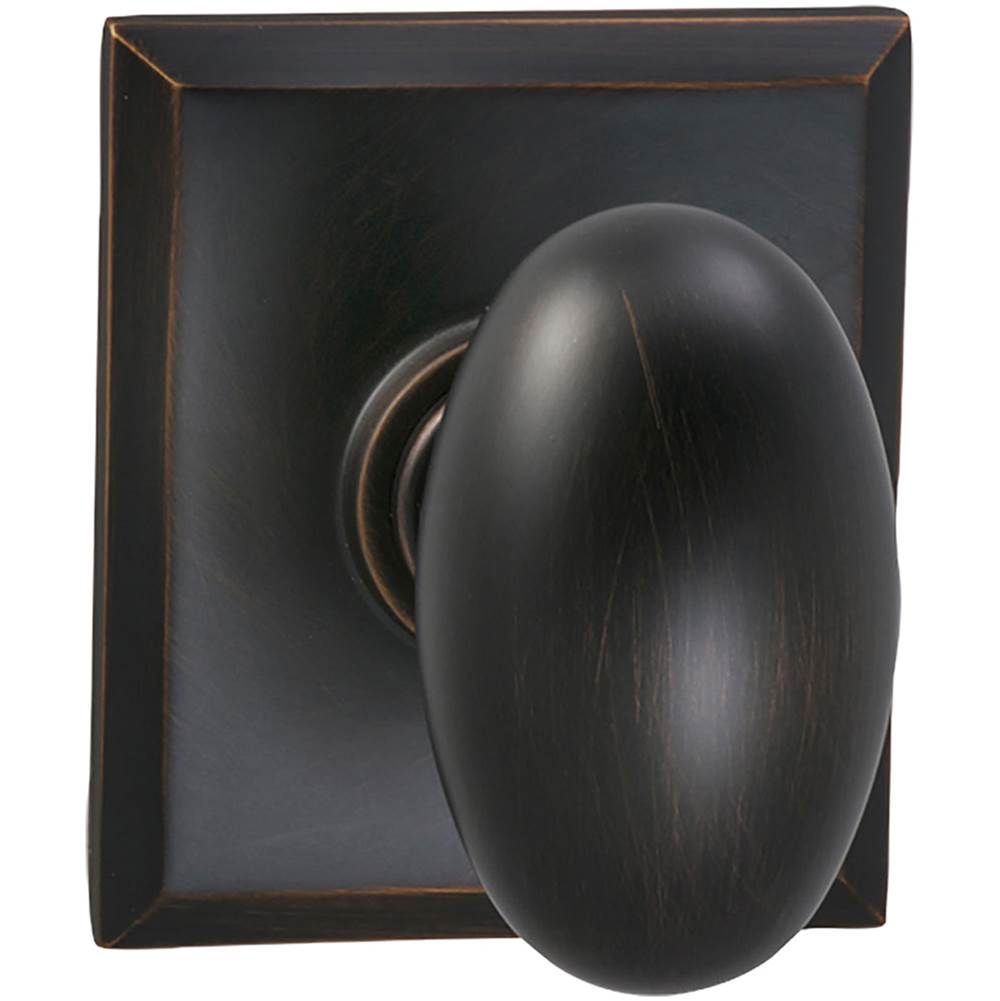 OMNIA - Egg.Kn,Rect Rose,Priv. Tb - Lacquered Tuscan Bronze