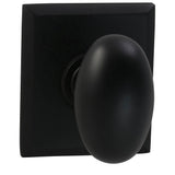 OMNIA - Egg.Kn,Rect Rose,Priv. US10B - Lacquered Oil Rubbed Black