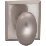 OMNIA - Egg.Kn,Rect Rose,Pass. US15 - Lacquered Satin Nickel Plated