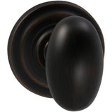 OMNIA - Egg Knob,Trad.Rose, S.D. Tb - Lacquered Tuscan Bronze