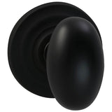 OMNIA - Egg.Kn,Trad Rose,Pass. US10B - Lacquered Oil Rubbed Black