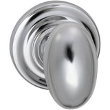 OMNIA - Egg.Kn,Trad. Rose,Pass. US26 - Polished Chrome Plated