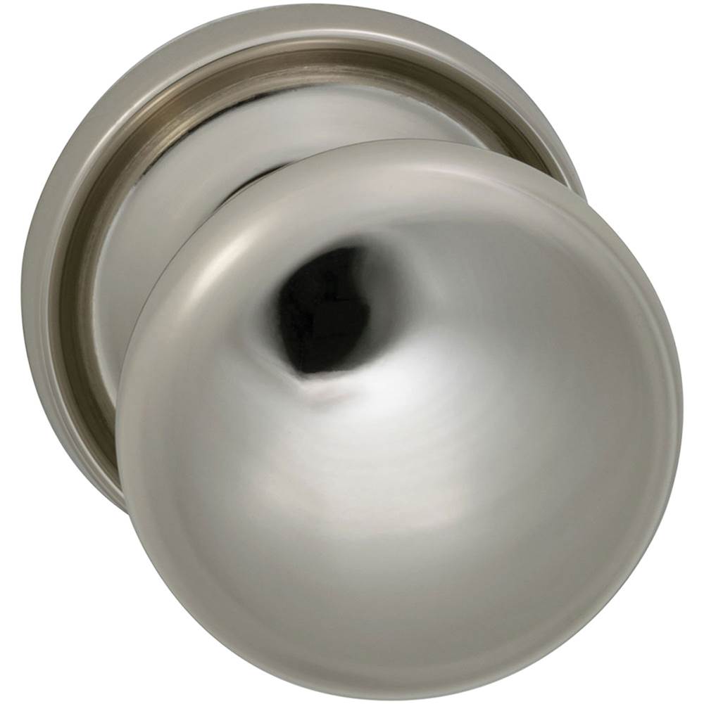 OMNIA - Passage Set 234/138 with 013 US14 - Lacquered Polished Nickel Plated