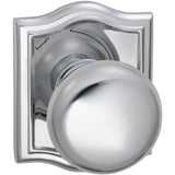 OMNIA - Colon.Kn,Arch Rose,Priv. US26 - Polished Chrome Plated