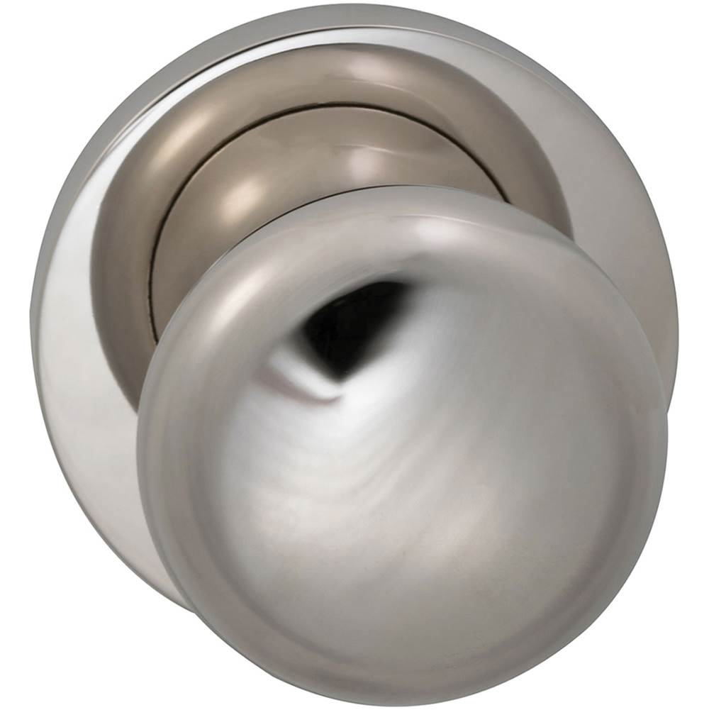 OMNIA - Colon.Kn,Mod.Rose,Pass. US14 - Lacquered Polished Nickel Plated