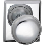 OMNIA - Colon.Kn,Rect Rose,Pass. US26 - Polished Chrome Plated