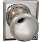 OMNIA - Colon.Kn,Rect Rose,Priv. US14 - Lacquered Polished Nickel Plated