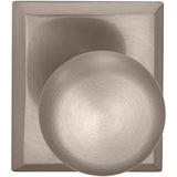 OMNIA - Colon.Kn,Rect Rose,Pass. US15 - Lacquered Satin Nickel Plated