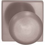 OMNIA - Colon.Kn,Sq.Rose,Priv. US15 - Lacquered Satin Nickel Plated