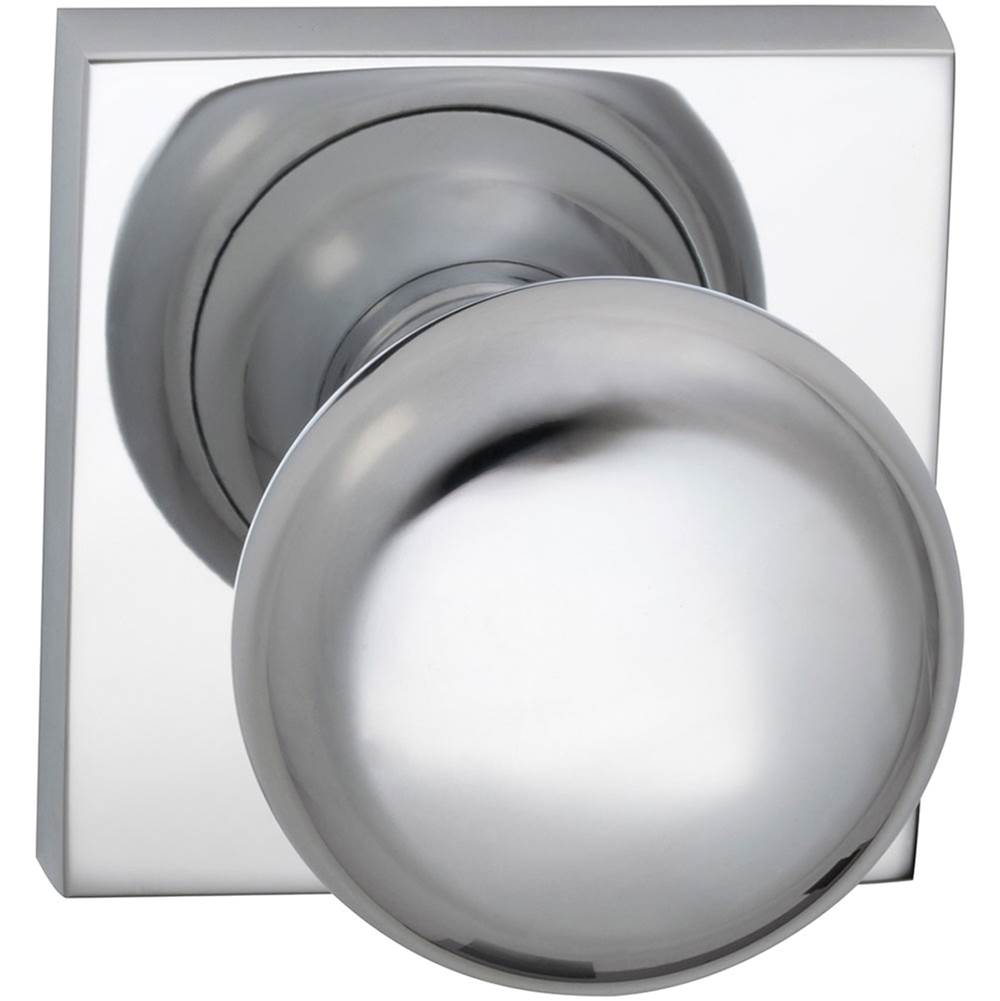 OMNIA - Colon.Kn,Sq.Rose,Pass. US26 - Polished Chrome Plated