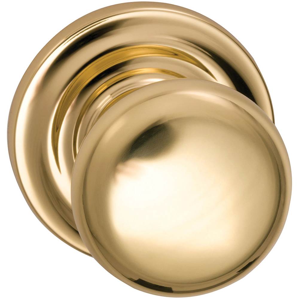 OMNIA - Colon.Kn,Trad.Rose,Pass. US3 - Lacquered Polished Brass