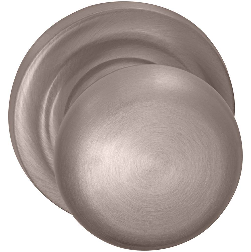 OMNIA - Colon.Kn,Trad Rose,Pass. US15 - Lacquered Satin Nickel Plated