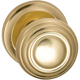 OMNIA - Privacy Set 238/134 with 013 US3 - Lacquered Polished Brass