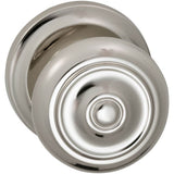 OMNIA - Passage Set 238/134 with 013 US14 - Lacquered Polished Nickel Plated