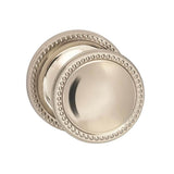 OMNIA - Beaded Knob 67 mm Rose Pa US5 - Lacquered Antique Brass