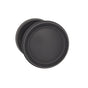 OMNIA - Milled Knob 50 mm Rose Pr US10B - Lacquered Oil Rubbed Black