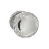 OMNIA - Milled Knob 50 mm Rose Pr US26 - Polished Chrome Plated