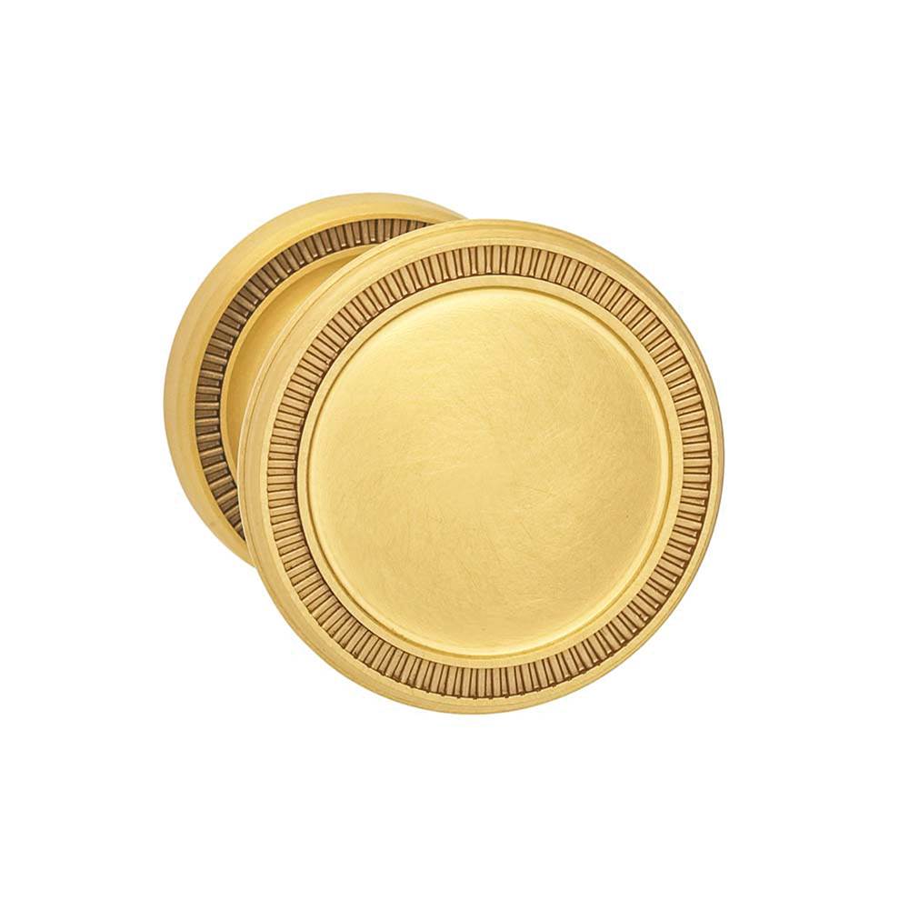 OMNIA - Milled Knob 50 mm Rose Pa US4 - Lacquered Satin Brass