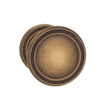 OMNIA - Milled Knob 50 mm Rose Pr US5 - Lacquered Antique Brass