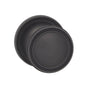 OMNIA - Milled Knob 67 mm Rose Pa US10B - Lacquered Oil Rubbed Black