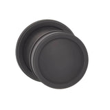 OMNIA - Plain Knob 67 mm Rose Pa US10B - Lacquered Oil Rubbed Black
