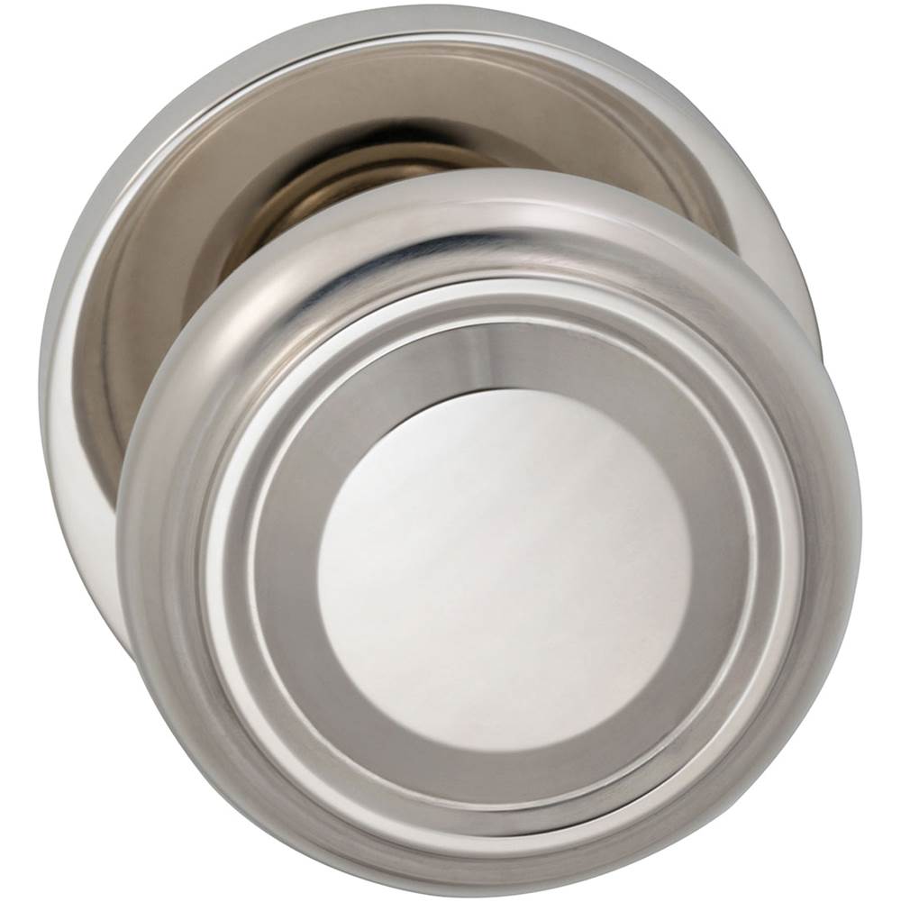 OMNIA - Trad.Kn,Mod.Rose,Pass. US14 - Lacquered Polished Nickel Plated