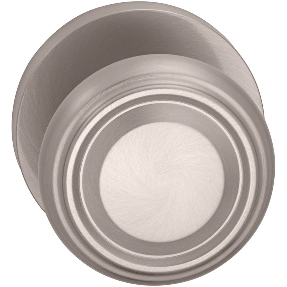 OMNIA - Trad.Kn,Mod.Rose,Pass. US15 - Lacquered Satin Nickel Plated