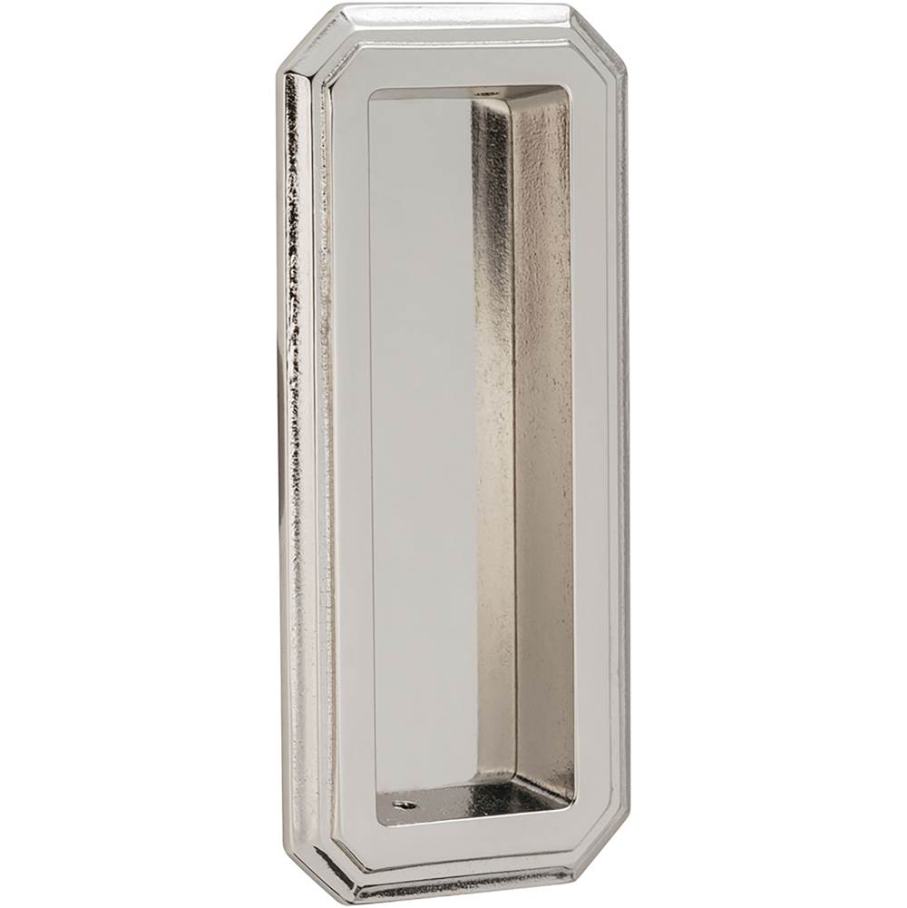 OMNIA - Flush Pull US14 - Lacquered Polished Nickel Plated