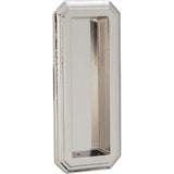 OMNIA - Flush Pull US14 - Lacquered Polished Nickel Plated