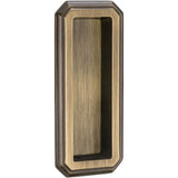 OMNIA - Flush Pull Sb - Lacquered Shaded Bronze