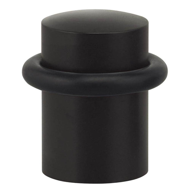 OMNIA - Door Stop 1-3/4''Hx1-1/8''D 10B - Lacquered Oil Rubbed Black