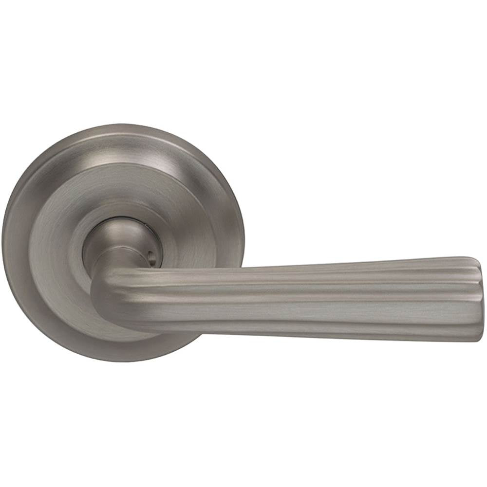 OMNIA - Passage Set 234/134 with 014 US15 - Lacquered Satin Nickel Plated