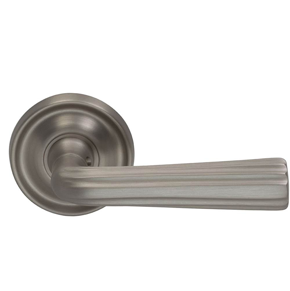 OMNIA - Passage Set 238/138 with 014 US15 - Lacquered Satin Nickel Plated