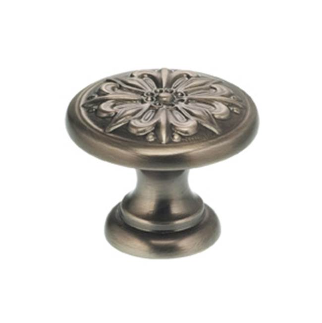 OMNIA - 1-3/16'' Dia. Cabinet Knob 15A - Lacquered Pewter